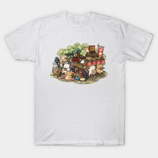 Chubby Cats Ramen Stall T-Shirt